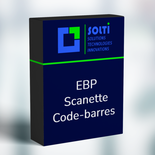 Scanette code-barres pour EBP